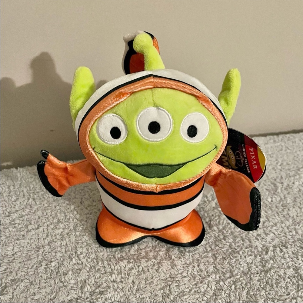 🎁3/$30 Disney Toy Story Alien Pixar Remix Plush Nemo Limited Release NWT
